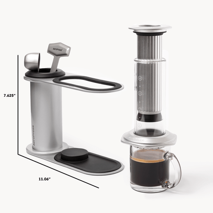 AeroPress Organizer Stand - Stainless Steel - Storage Solution for Brewing Accessories