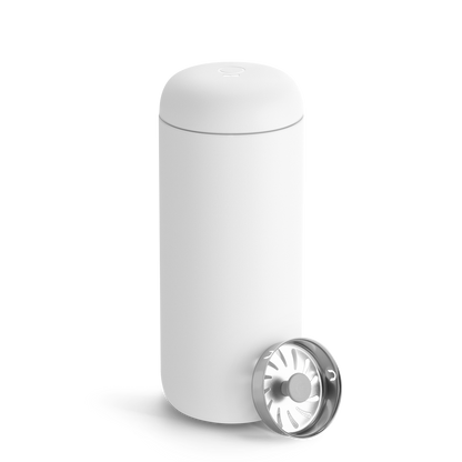 Fellow Carter Move Mug + Splash Guard - Drinkware Design for Coffee Routines