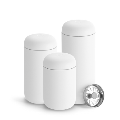Fellow Carter Move Mug + Splash Guard - Drinkware Design for Coffee Routines
