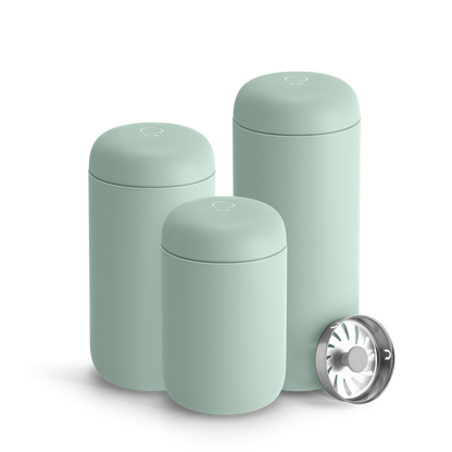 Fellow Carter Move Mug + Splash Guard - Drinkware Design for Coffee Routines