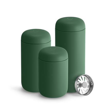 Fellow Carter Move Mug + Splash Guard - Drinkware Design for Coffee Routines