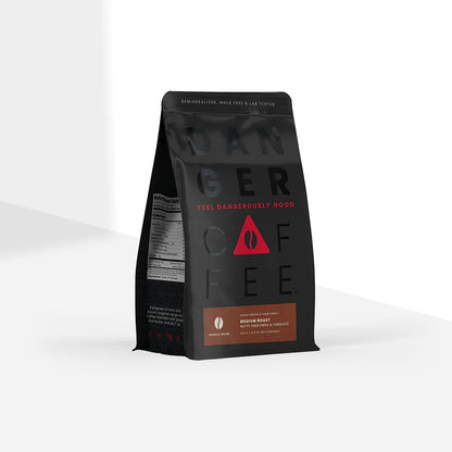 Medium Roast Whole Bean Remineralized Coffee - Coffee Beans for Home and Office Brewing