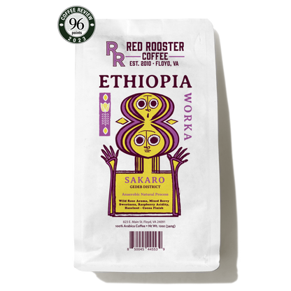 Ethiopia Worka Sakaro Anaerobic Natural - Coffee Beans for Home and Office Brewing