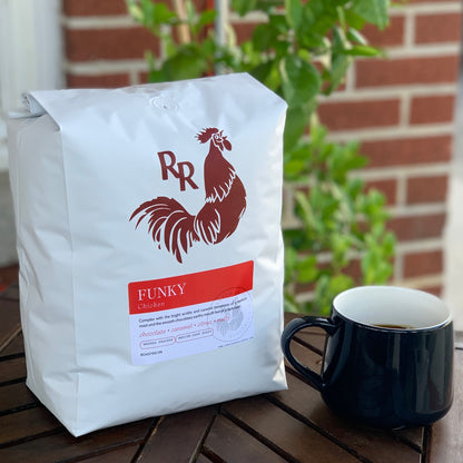Organic Funky Chicken - Coffee Beans for Home and Office Brewing