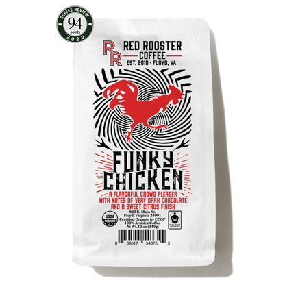 Organic Funky Chicken - Coffee Beans for Home and Office Brewing