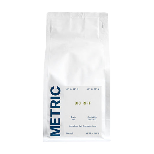 Big Riff 12 oz - Coffee Beans for Home and Office Brewing