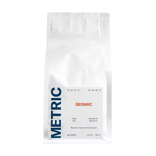 Seismic 12 oz - Coffee Beans for Home and Office Brewing