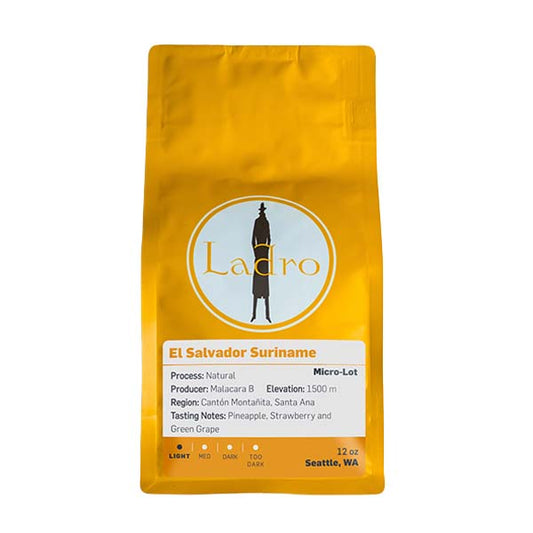 El Salvador Suriname 12 oz - Coffee Beans for Home and Office Brewing