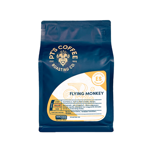 Flying Monkey Espresso 2 lb - Coffee Maker for Quick Daily Preparation