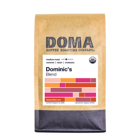 Dominic’s 12 oz - Coffee Beans for Home and Office Brewing