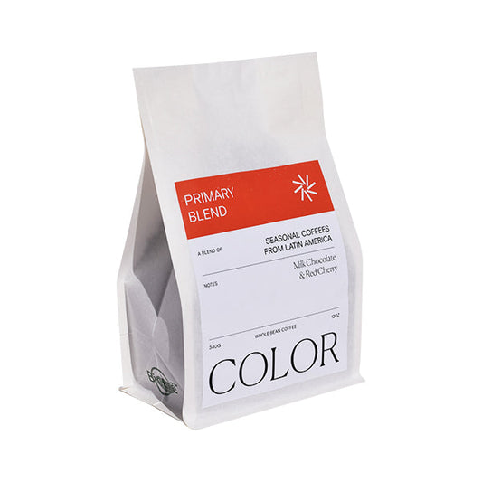 Primary (Our Seasonal Blend) 12 oz - Coffee Beans for Home and Office Brewing