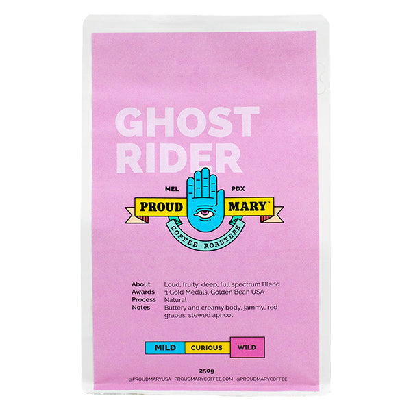 Ghost Rider 250 gr - Coffee Beans for Home and Office Brewing