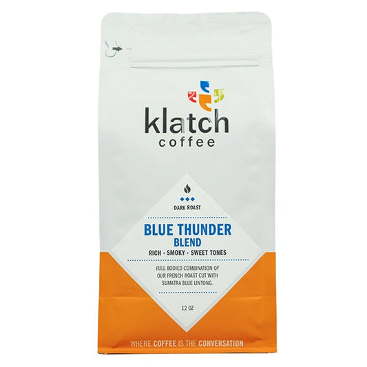 Blue Thunder Blend 12 oz - Coffee Beans for Home and Office Brewing