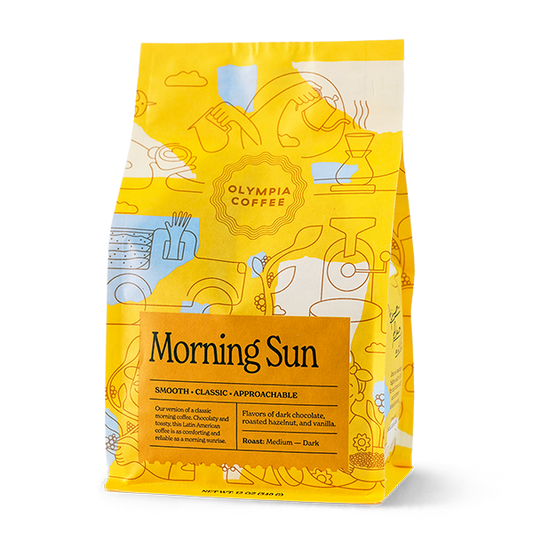Morning Sun 12 oz - Coffee Beans for Home and Office Brewing