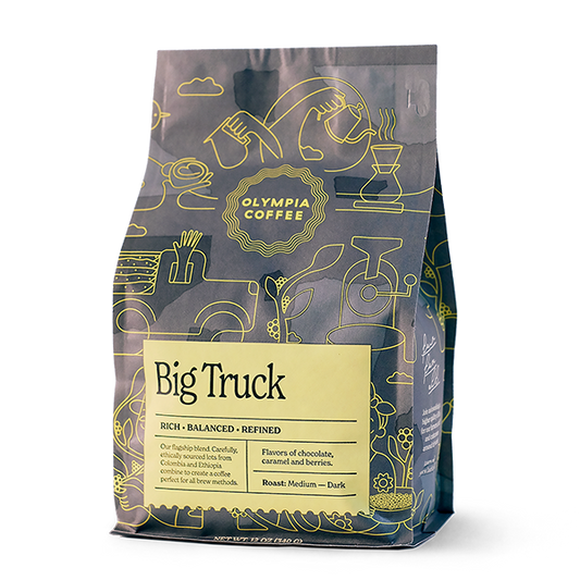 Big Truck 12 oz - Coffee Beans for Home and Office Brewing