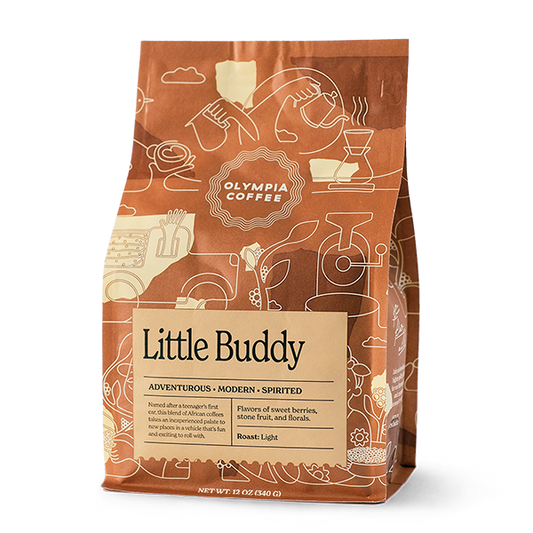Little Buddy 12 oz - Coffee Beans for Home and Office Brewing