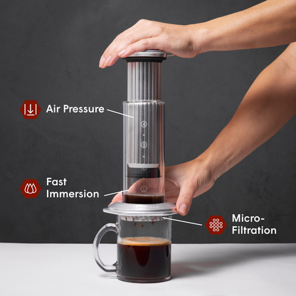 AeroPress Coffee Maker - Premium - Coffee Maker for Quick Daily Preparation