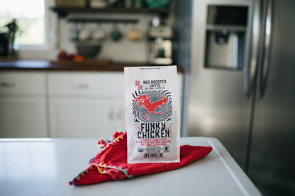 Organic Funky Chicken - Coffee Beans for Home and Office Brewing