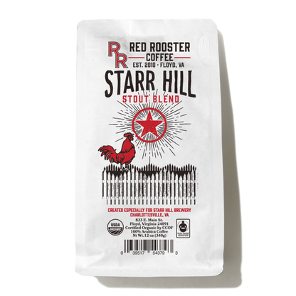 Organic Starr Hill Stout Blend - Coffee Beans for Home and Office Brewing