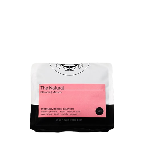 The Natural 12 oz - Coffee Beans for Home and Office Brewing