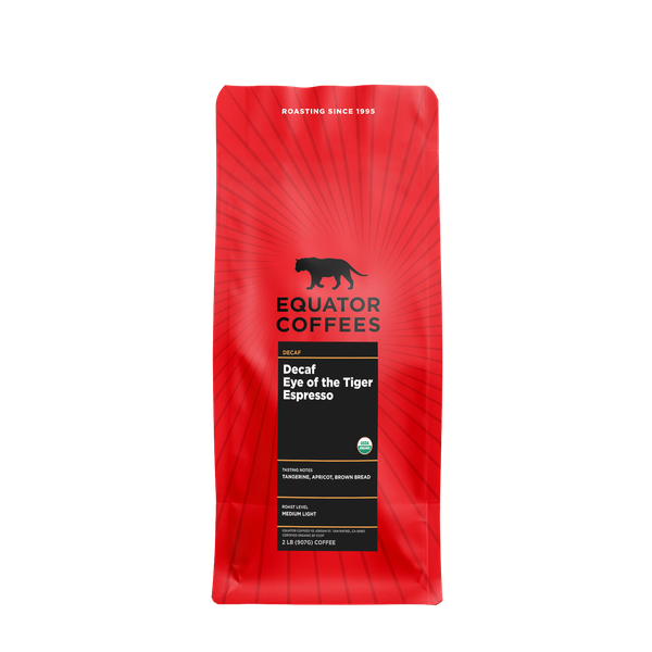 Decaf Eye Of The Tiger 2 lb - Coffee Beans for Home and Office Brewing