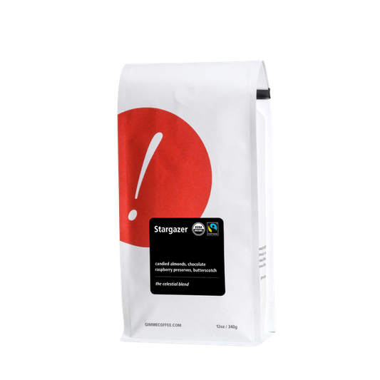 Stargazer Fairtrade Organic 2 lb - Coffee Beans for Home and Office Brewing