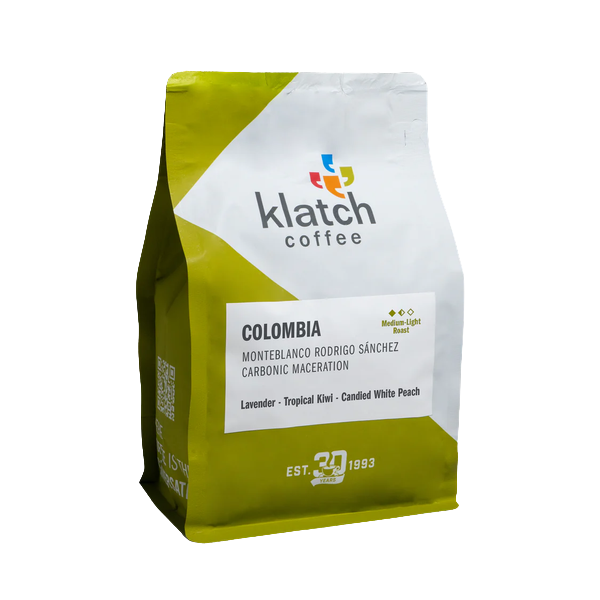 Colombia Monteblanco Rodrigo Sanchez 2 lb - Coffee Beans for Home and Office Brewing