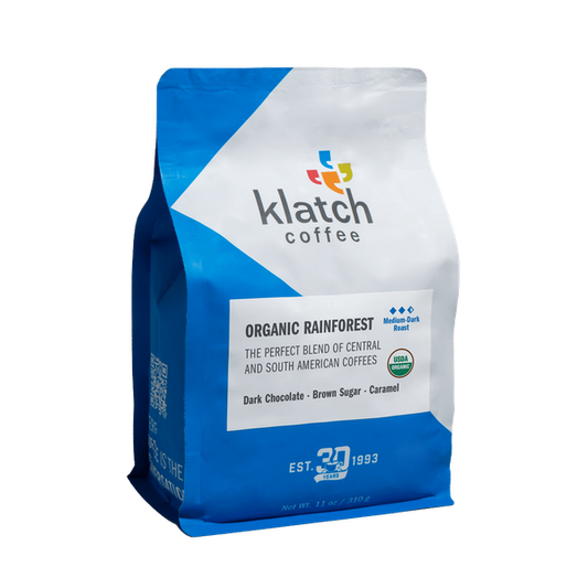 Organic Rainforest Blend 310 gr - Coffee Beans for Home and Office Brewing