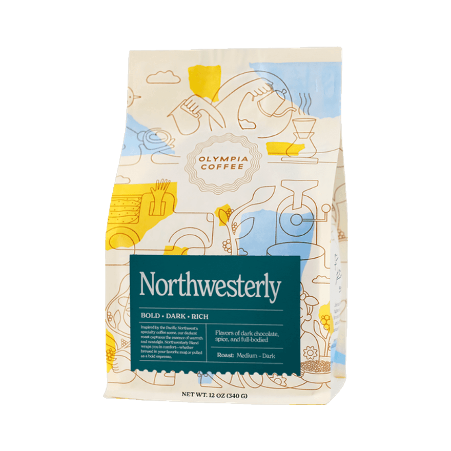Northwesterly Blend 2 lb - Coffee Beans for Home and Office Brewing