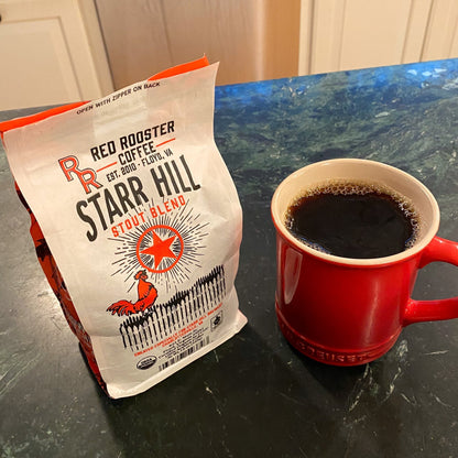Organic Starr Hill Stout Blend - Coffee Beans for Home and Office Brewing