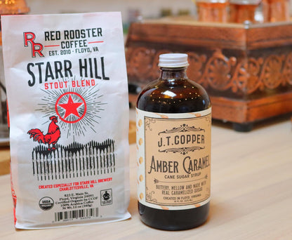 Organic Starr Hill Stout Blend - Coffee Beans for Home and Office Brewing